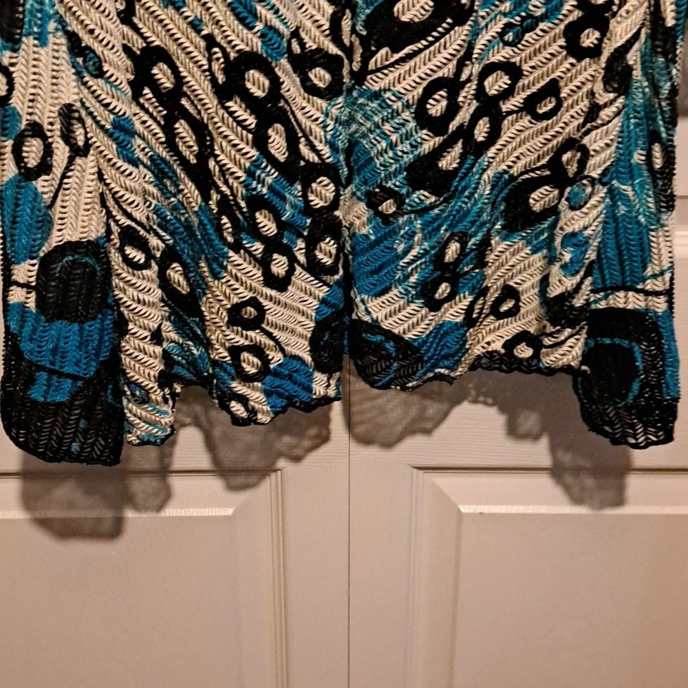 Vince Camuto Beaded Patterned Dress - Picture 7 of 7